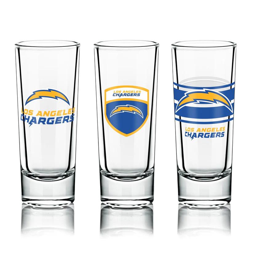 Los Angeles Chargers 6-Pack Shot Glass Set