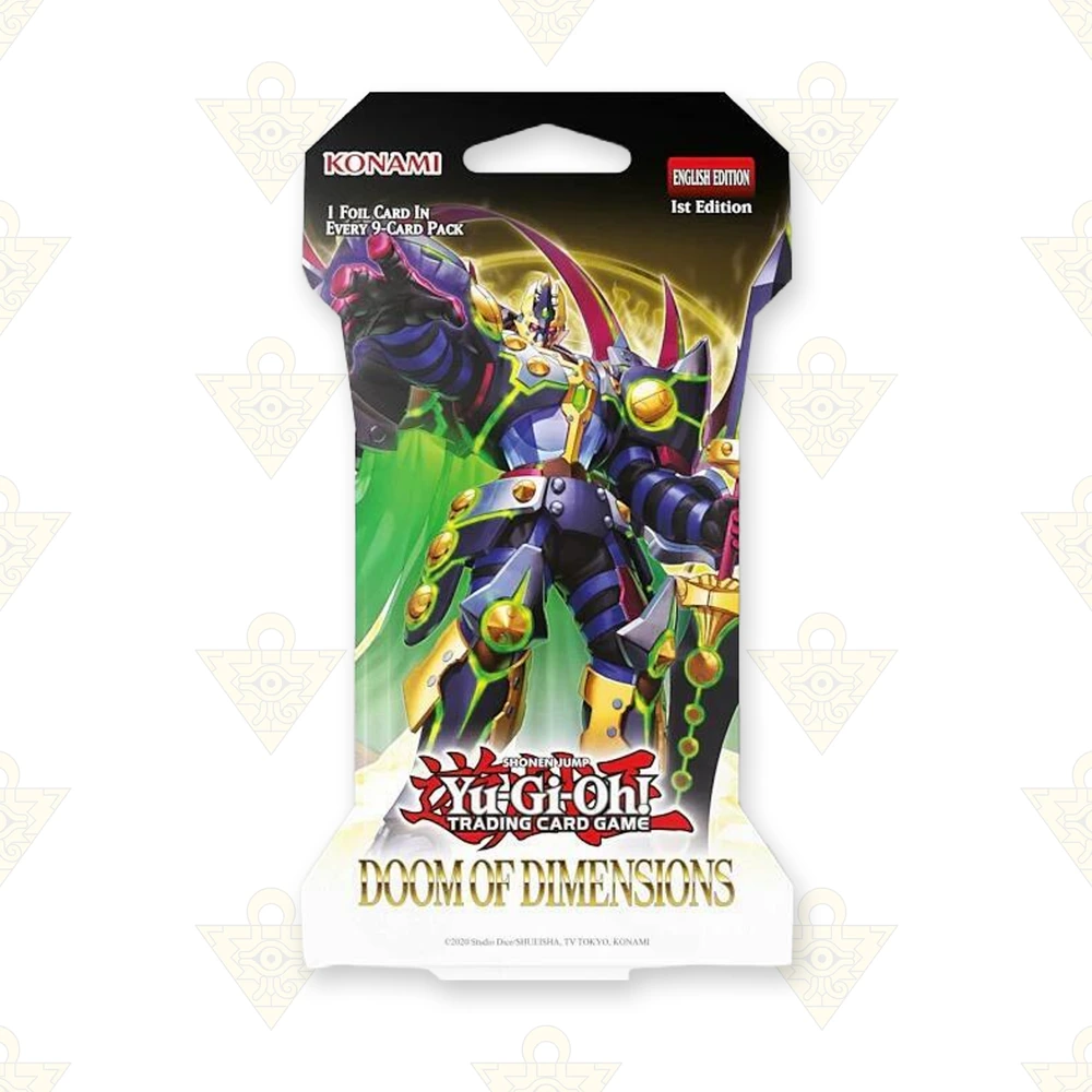 Yugioh Doom Of Dimensions Sleeved Packs