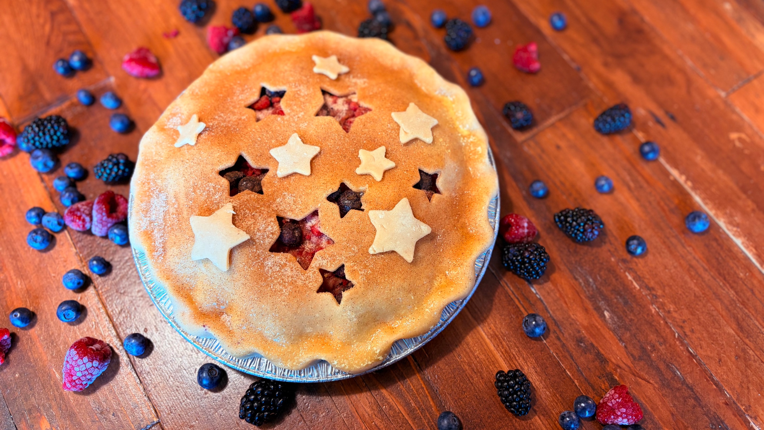 Triple Berry Pie