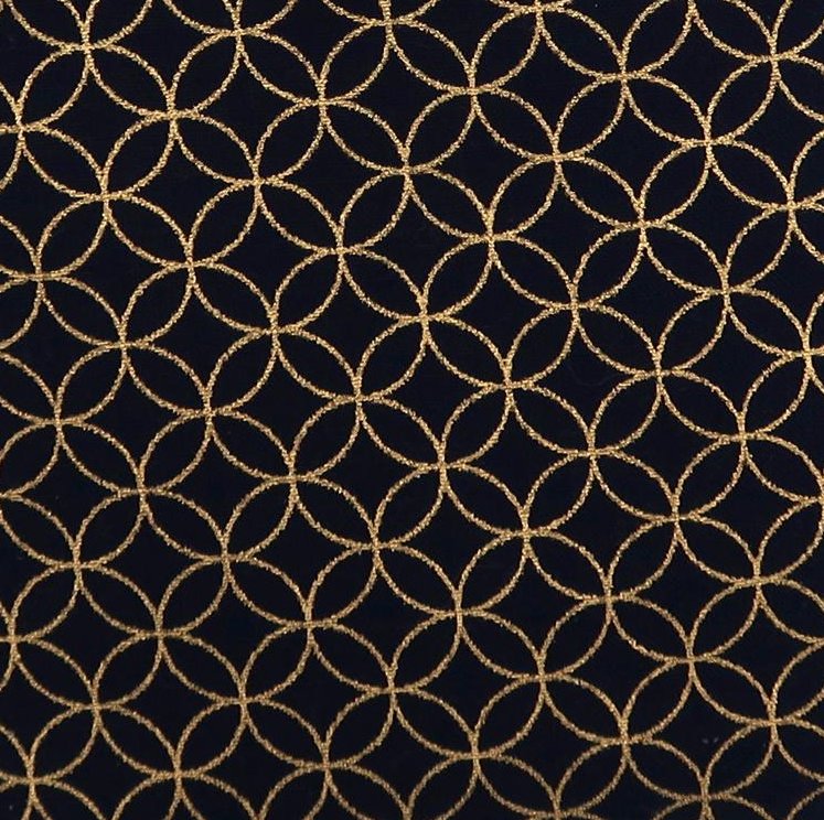 Shippo Navy & Gold