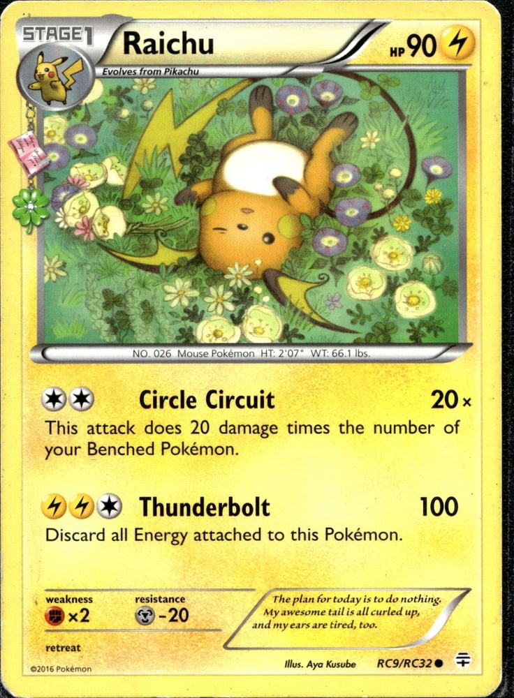 Raichu - G1 RC9/83