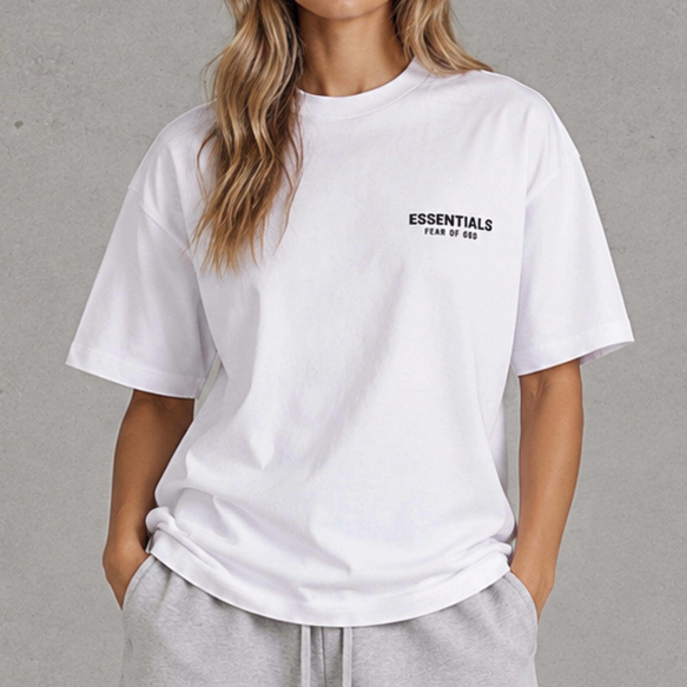 Essentials Tee (Bright White) 