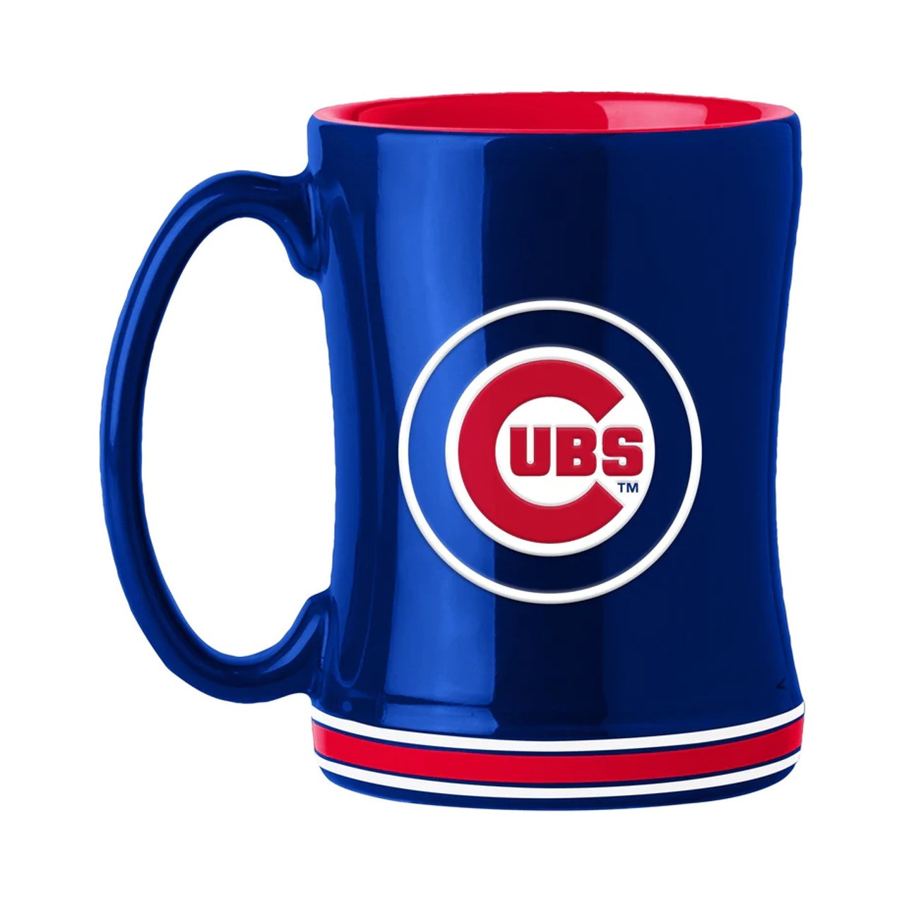 Chicago Cubs Sculpted Coffee Mug 14oz