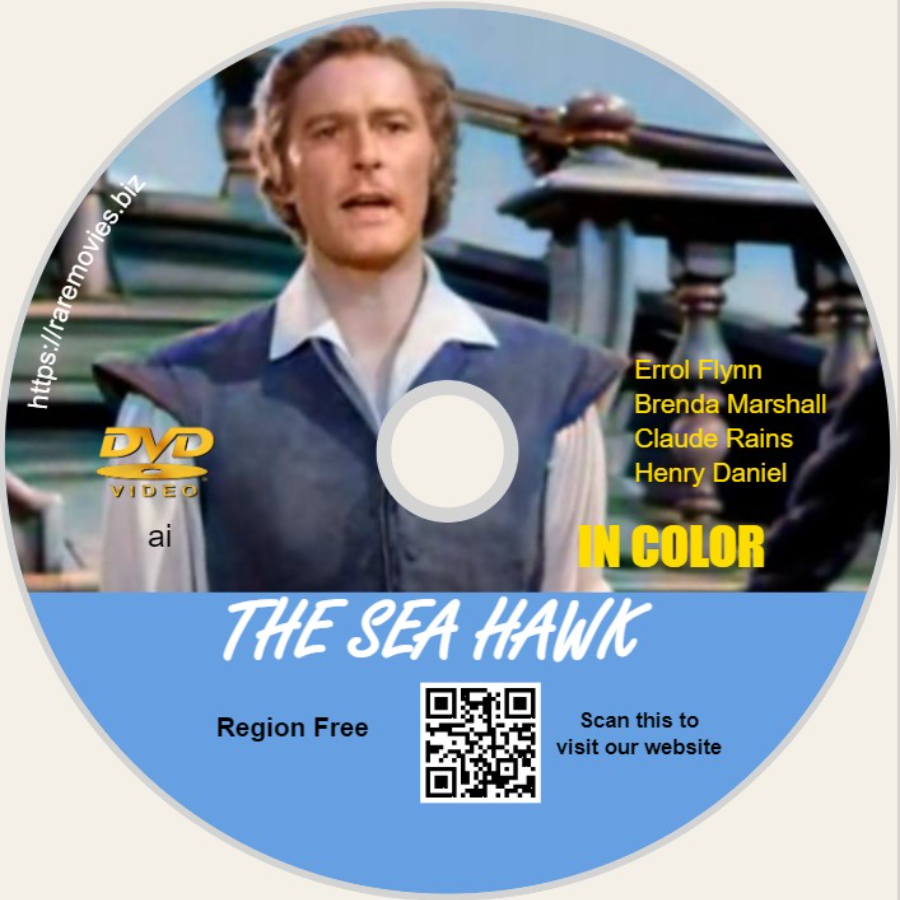 The Sea Hawk (1940) in color DVD