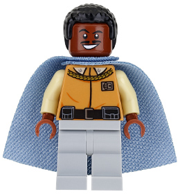 sw0818 Lando Calrissian - General Insignia (Light Bluish Gray Legs) image 2