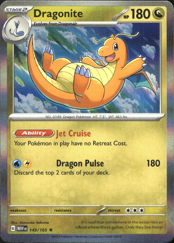 Dragonite - SV03.5 149/165