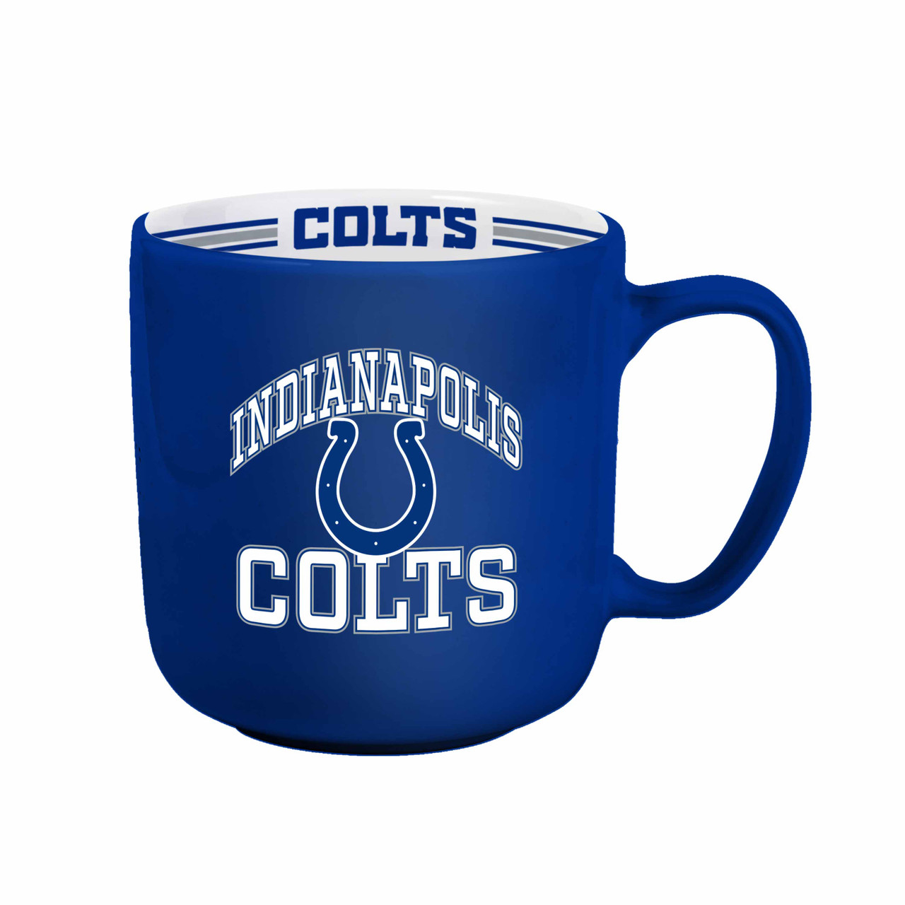 Indianapolis Colts Team Stripe Design Coffee Mug 15oz