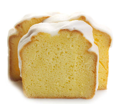 ICED LEMON POUND CAKE