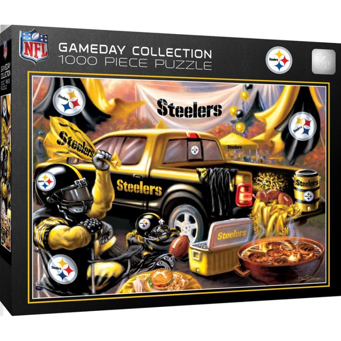 Pittsburgh Steelers 1000 Piece Gameday Design Puzzle