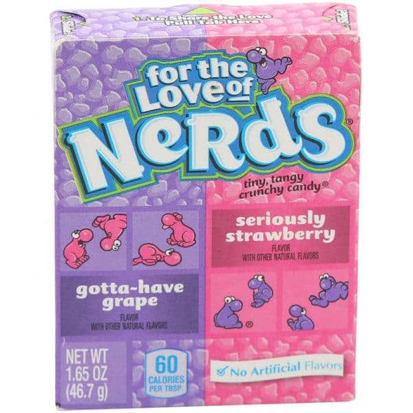 Nerds Strawberry Treat Size 5 Pound Bulk Bag