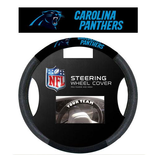Carolina Panthers Mesh Steering Wheel Cover