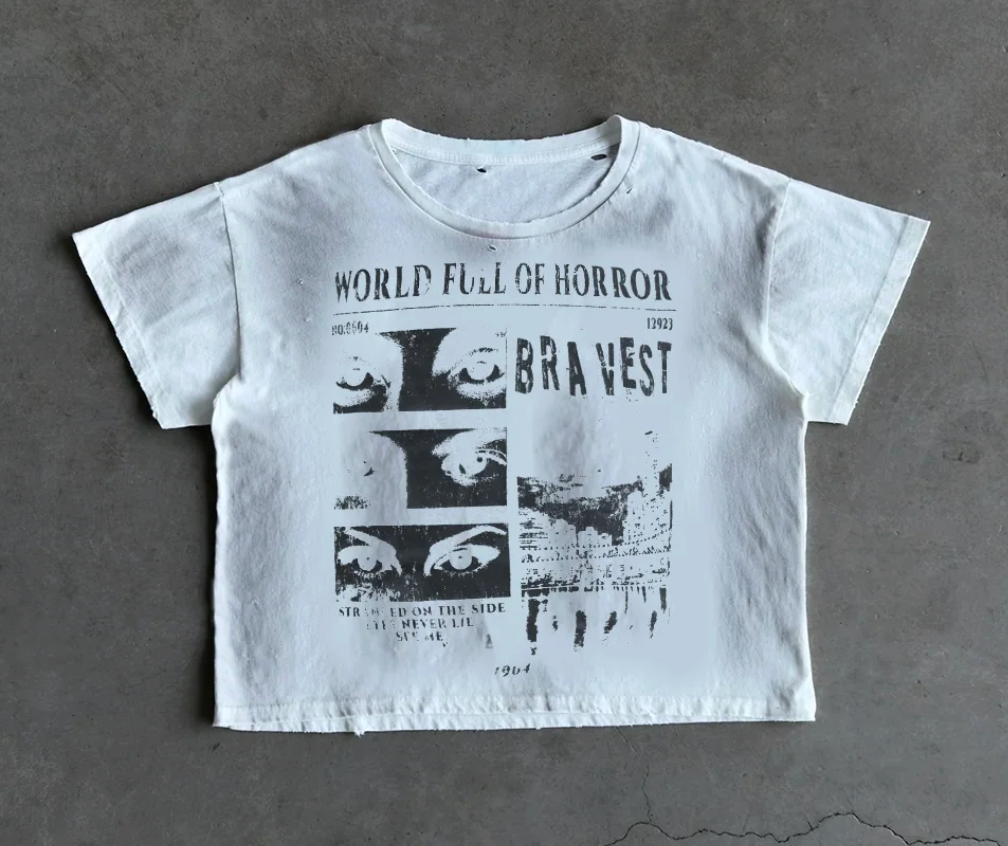 Bravest Studios Horrors Vintage Tee