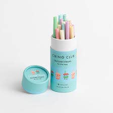 Silicone Straw POS Pack – 20 Mixed Straws Fits 4oz Kids Cup
