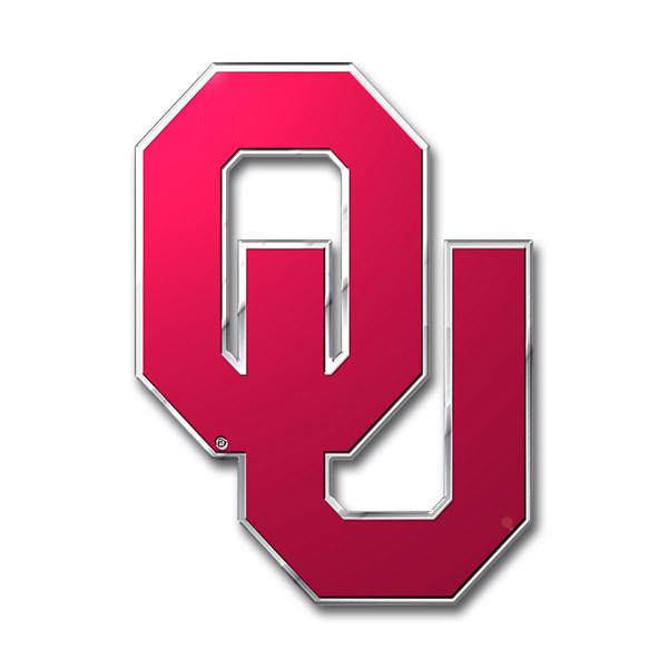 Oklahoma Sooners Color Auto Emblem
