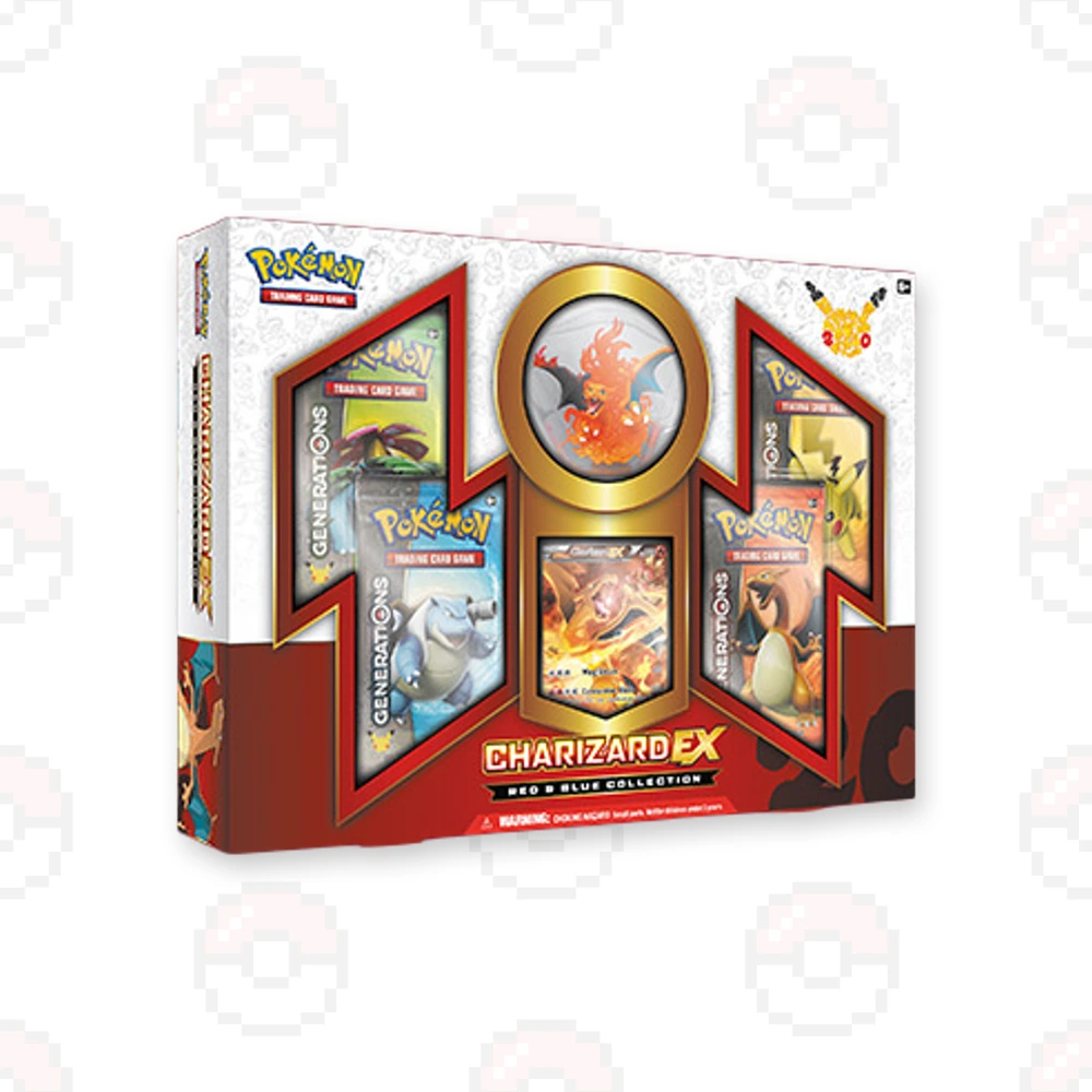 Charizard EX Red And Blue Collection Box