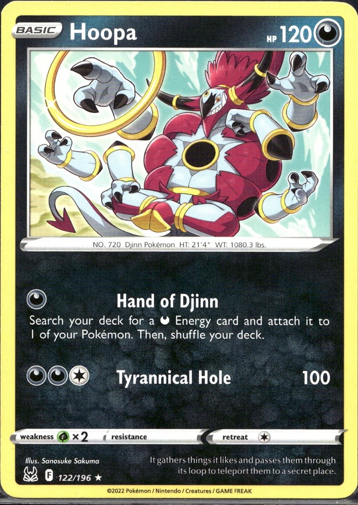 Hoopa - SWSH11 122/196