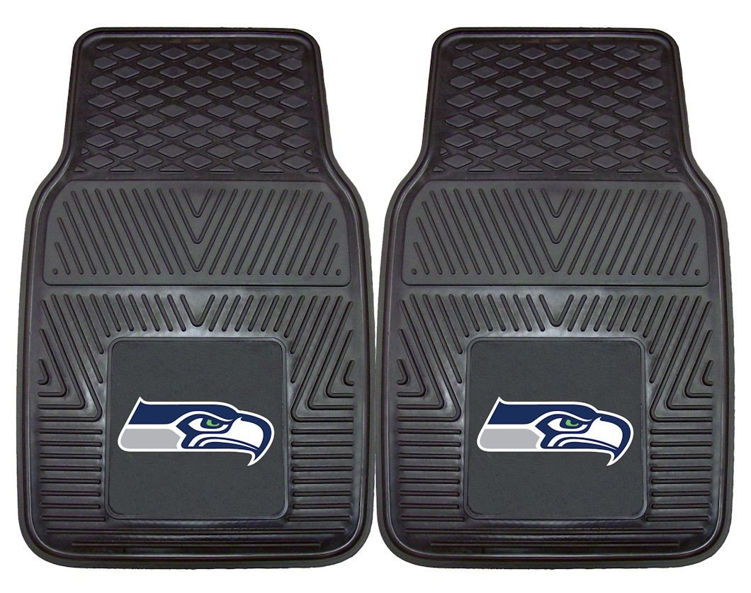 Seattle Seahawks Heavy Duty 2 Piece Vinyl Car Mats