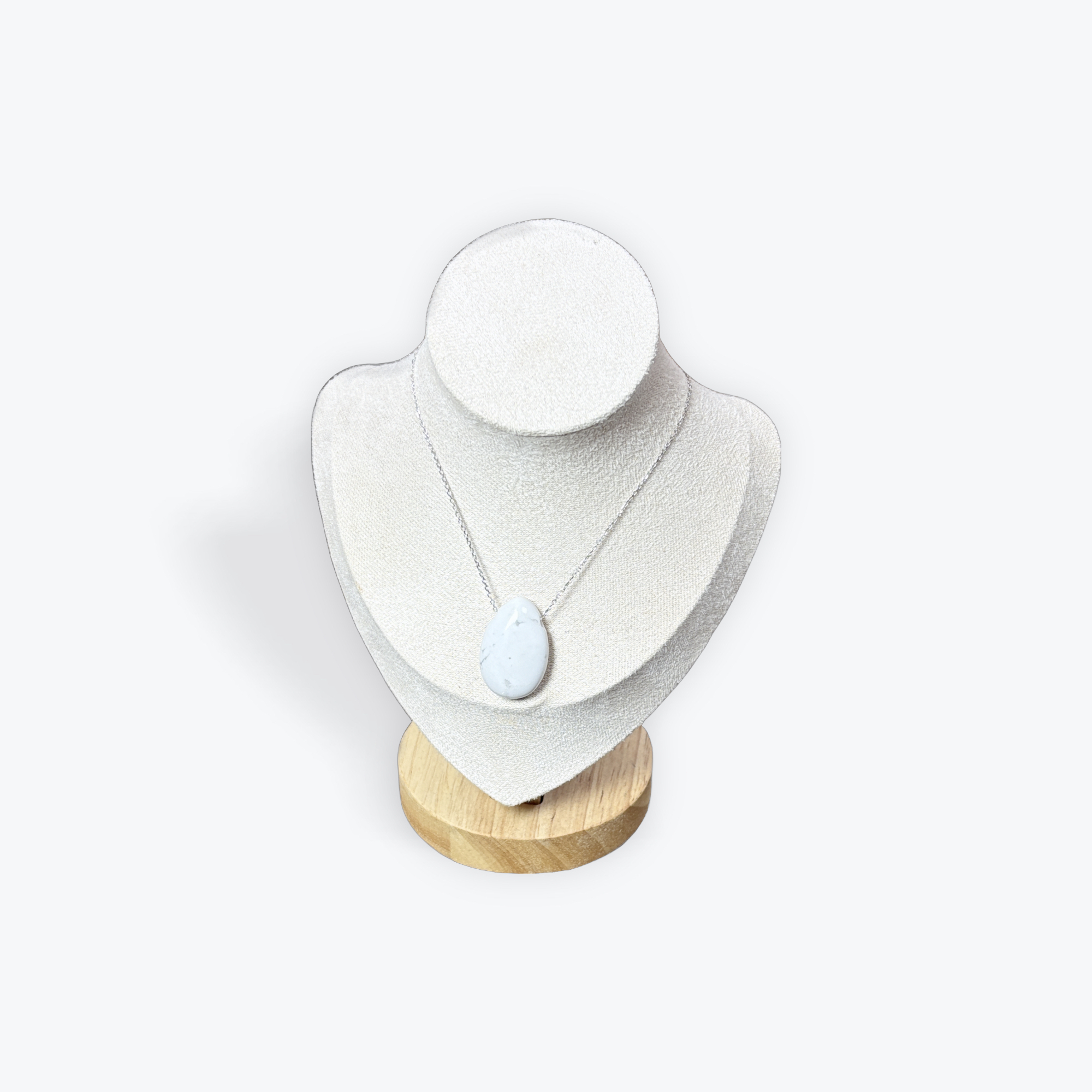 Pendentif howlite — stock Valence