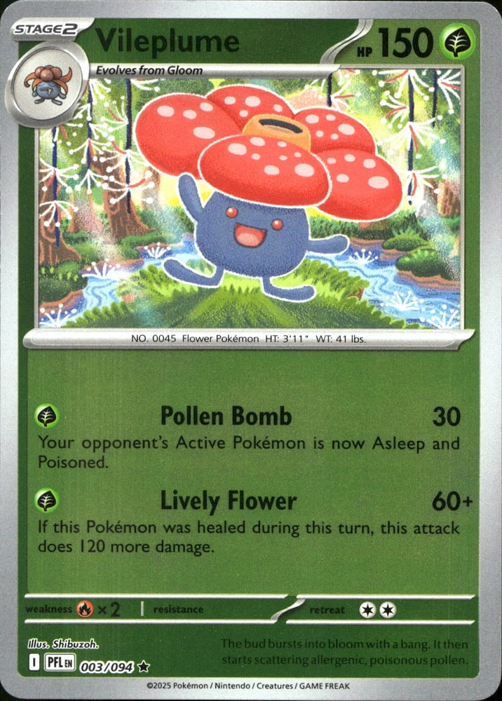Vileplume - ME02 3/94
