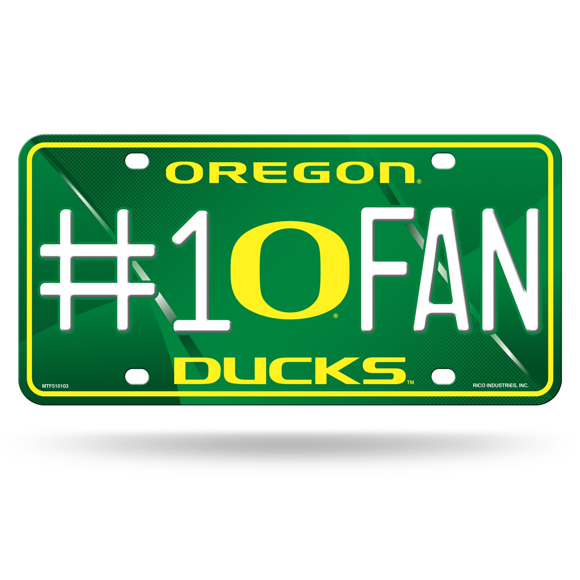 Oregon Ducks #1 Fan License Plate