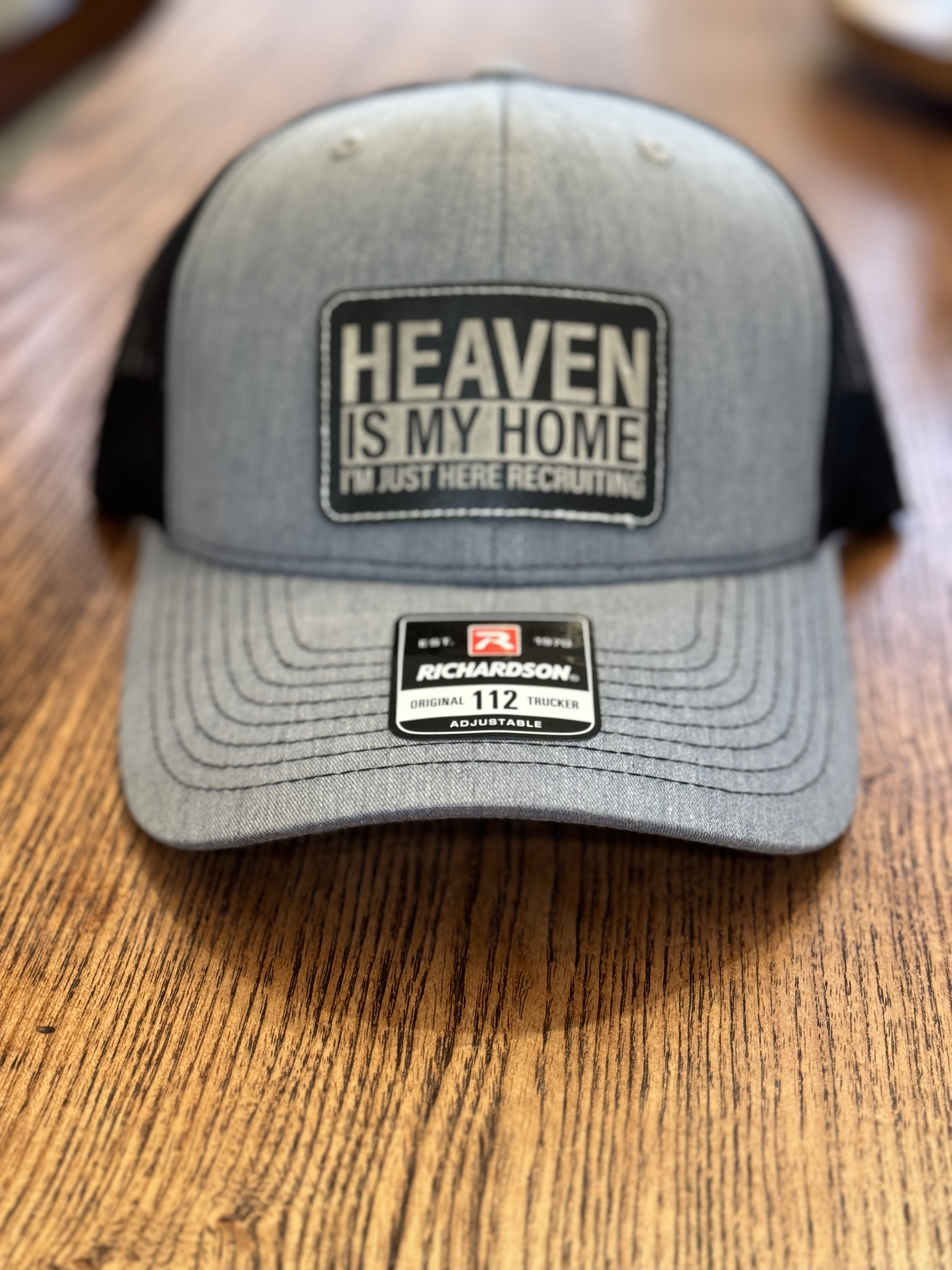 Heaven is my Home, I'm Just Here Recruiting Hat