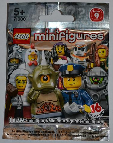 71000-1 Minifigure, Series 9 (Complete Random Set of 1 Minifigure)