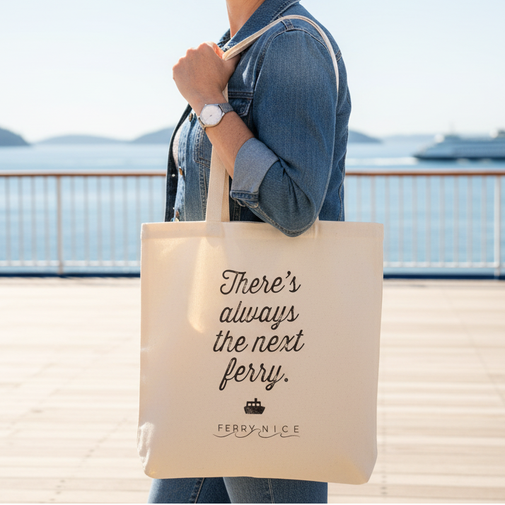 There's Always the Next Ferry Tote Bag