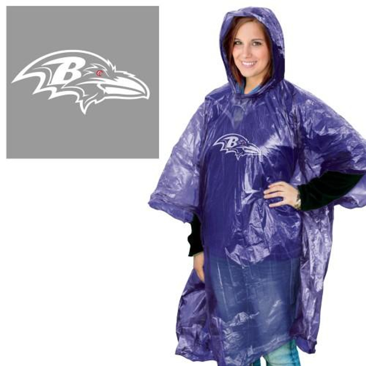 Baltimore Ravens Poncho