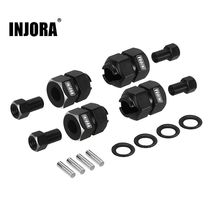 9mm Brass Wheel Hub Extenders TRX4M