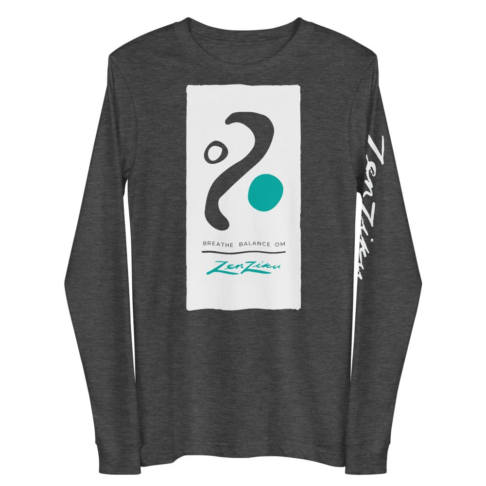 Zen Ziku Yin Yang Swoosh Block
