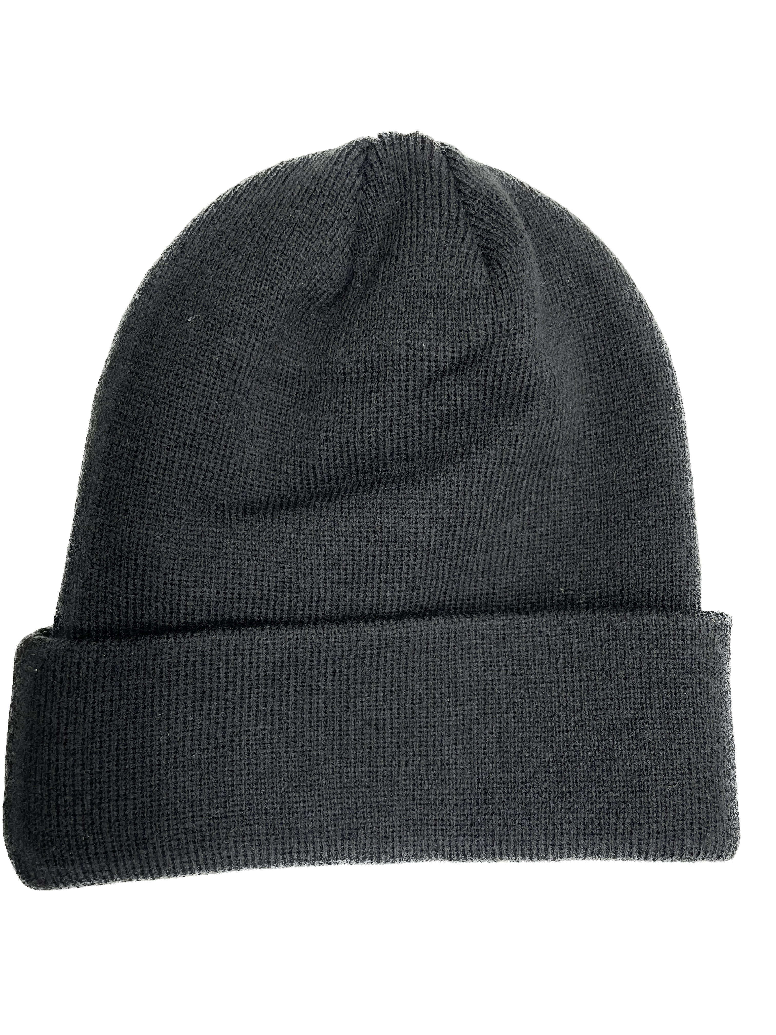 10th Mountain Division Logo Black Knit Zephyr Beanie