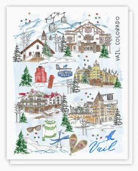 Vail Colorado Notecard