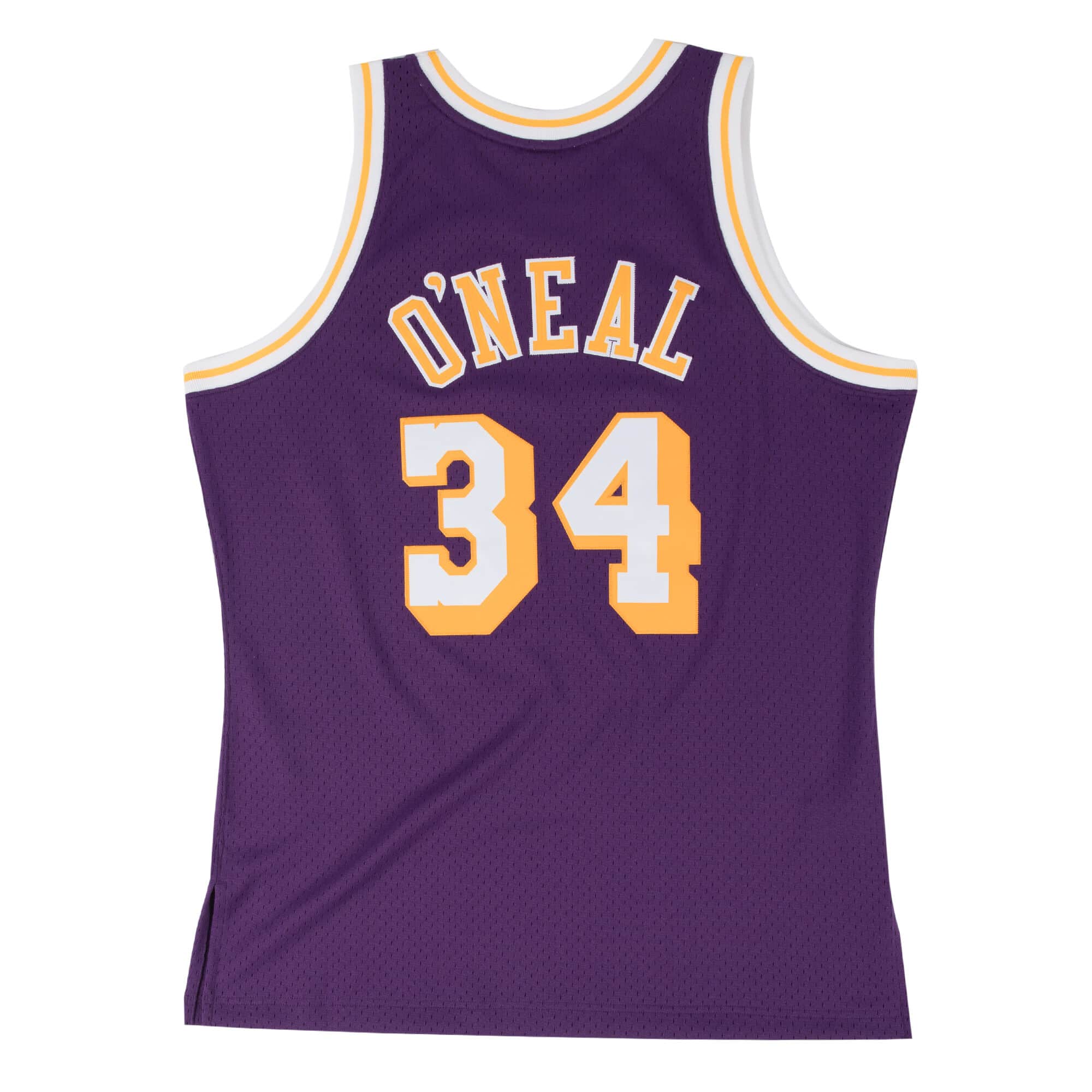 Los Angeles Lakers Shaquille O'Neal 1996-97 Purple Mitchell and Ness Swingman Jersey