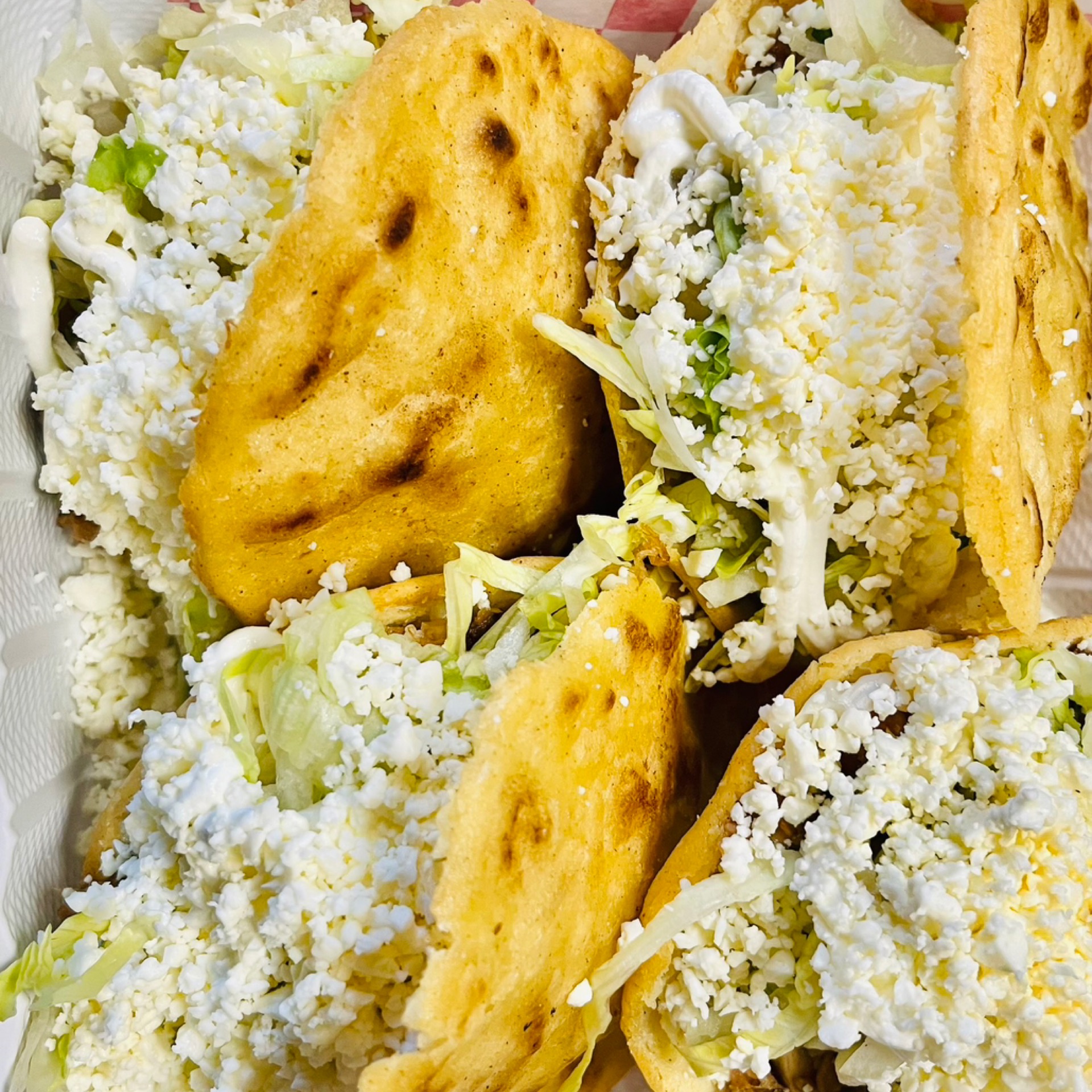 Gorditas & Sopes (sope de asada) at Taqueria El Jalapeño Autentica comida Mexicana in Bethesda, MD 20814 | YourMenu® Online Ordering