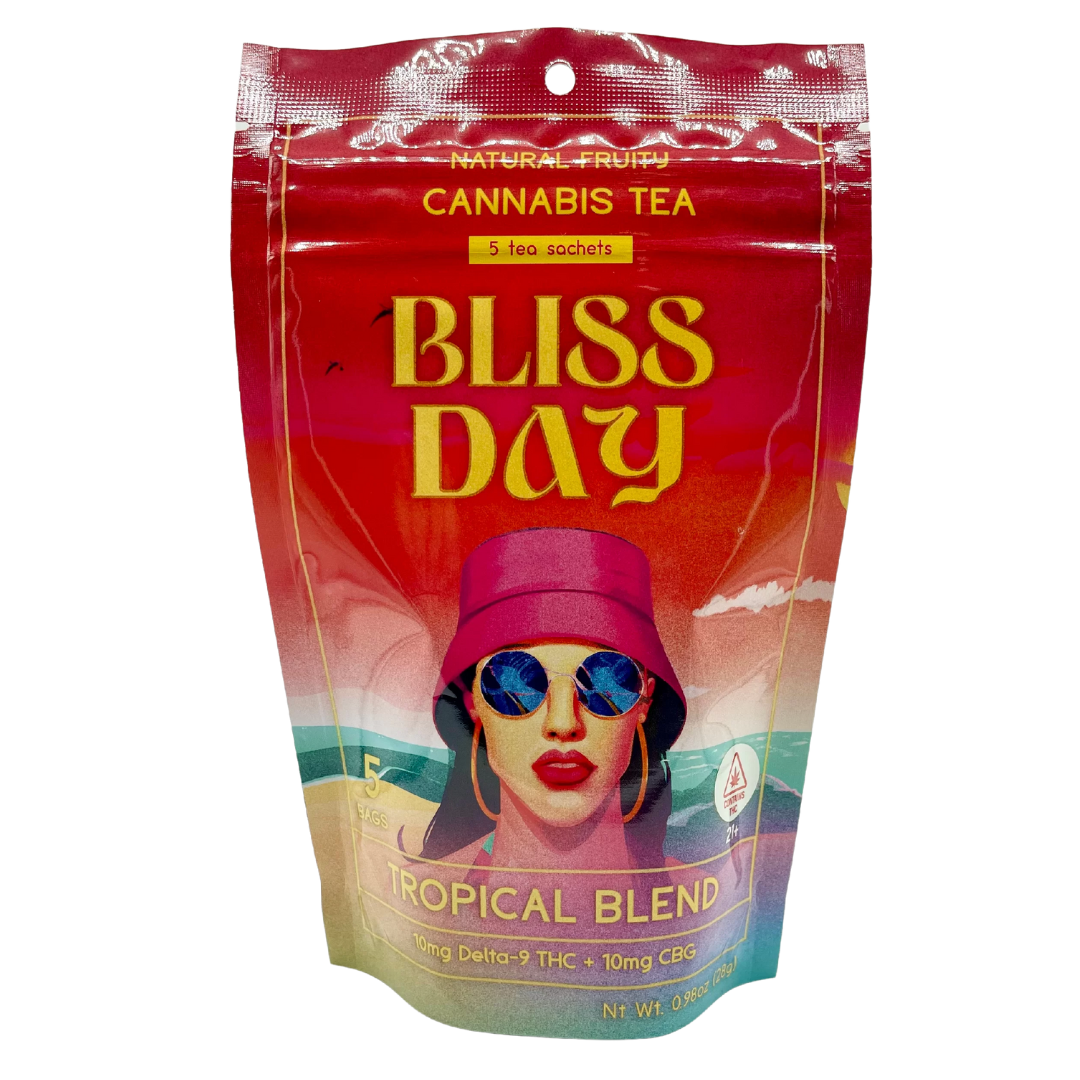 Hemp & Tea Company Bliss Day Tea Sachets - Regular