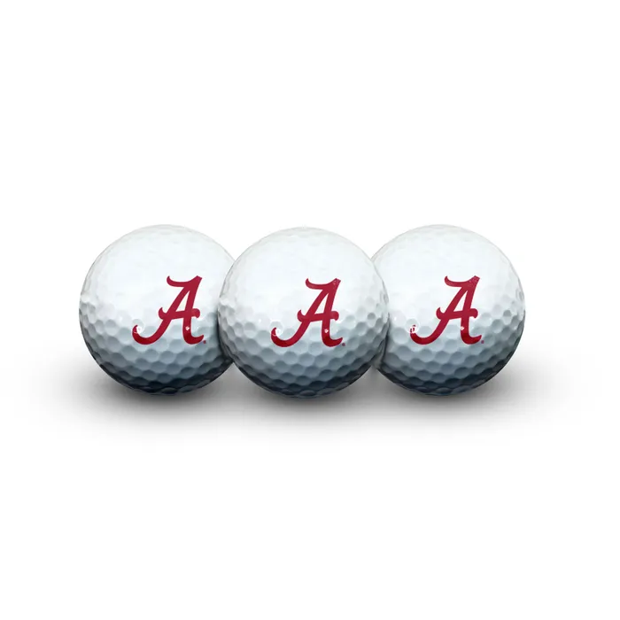 Alabama Crimson Tide Golf Balls 3 Pack