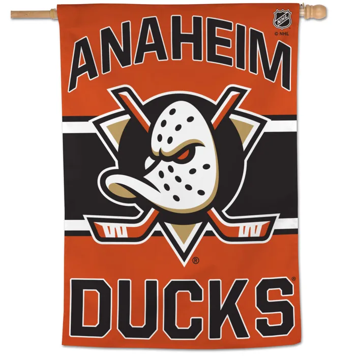 Anaheim Ducks Vertical House Flag 28x40"
