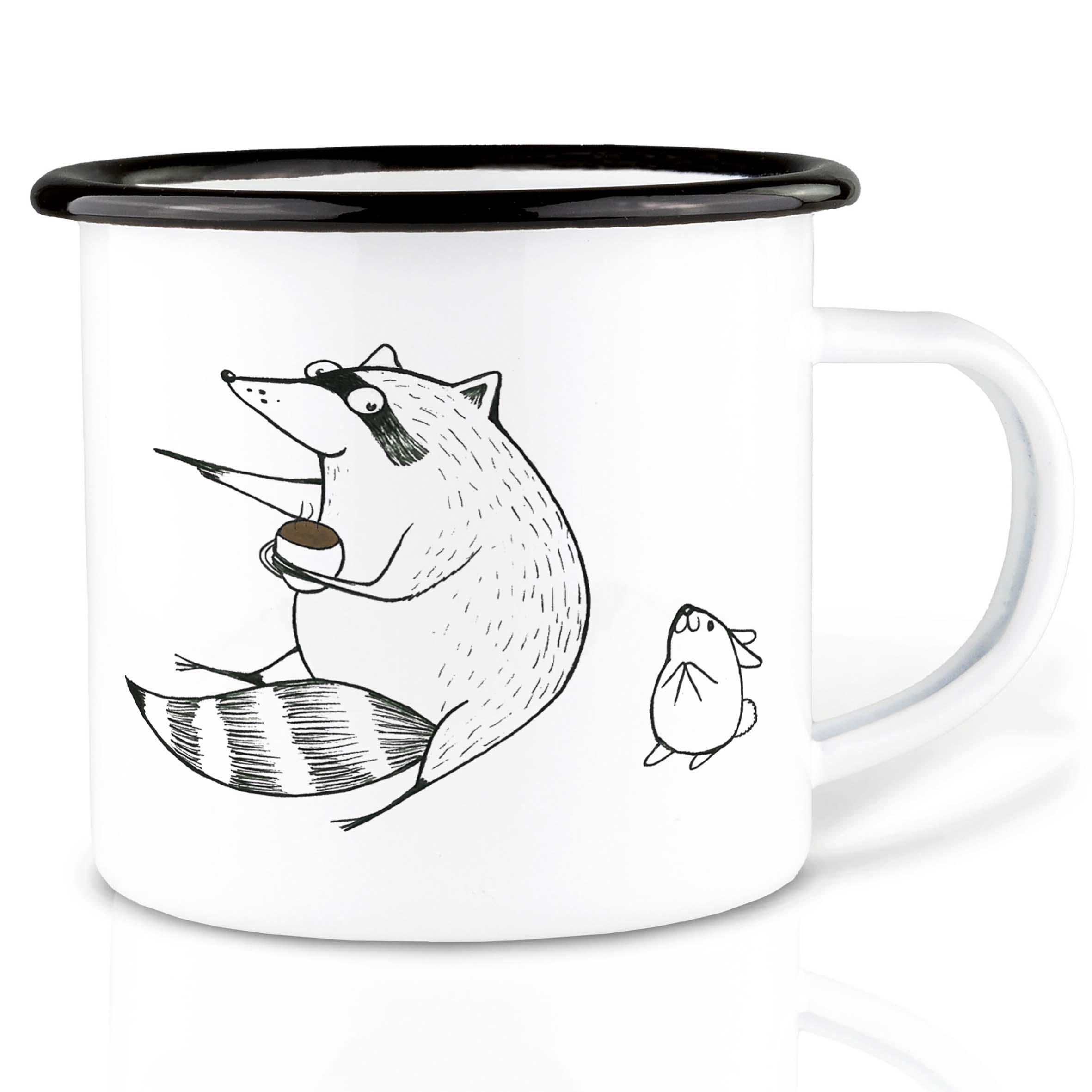 LIGARTI - Enamel mug - coffee bean