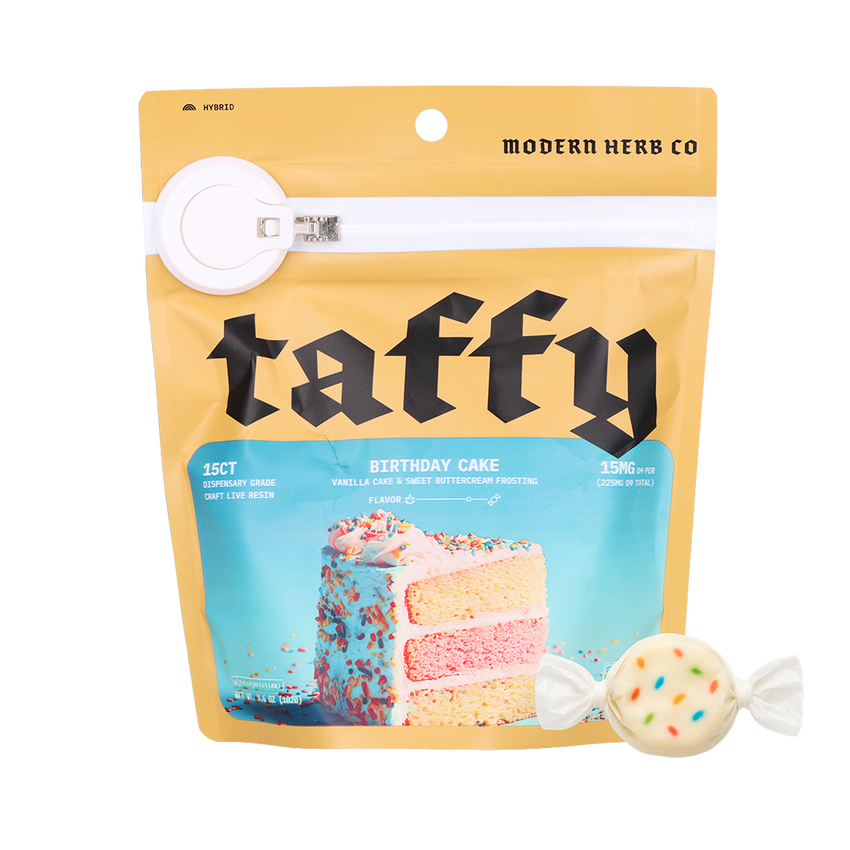Taffy - 15mg (Modern Herb Co.) - Birthday Cake 15mg