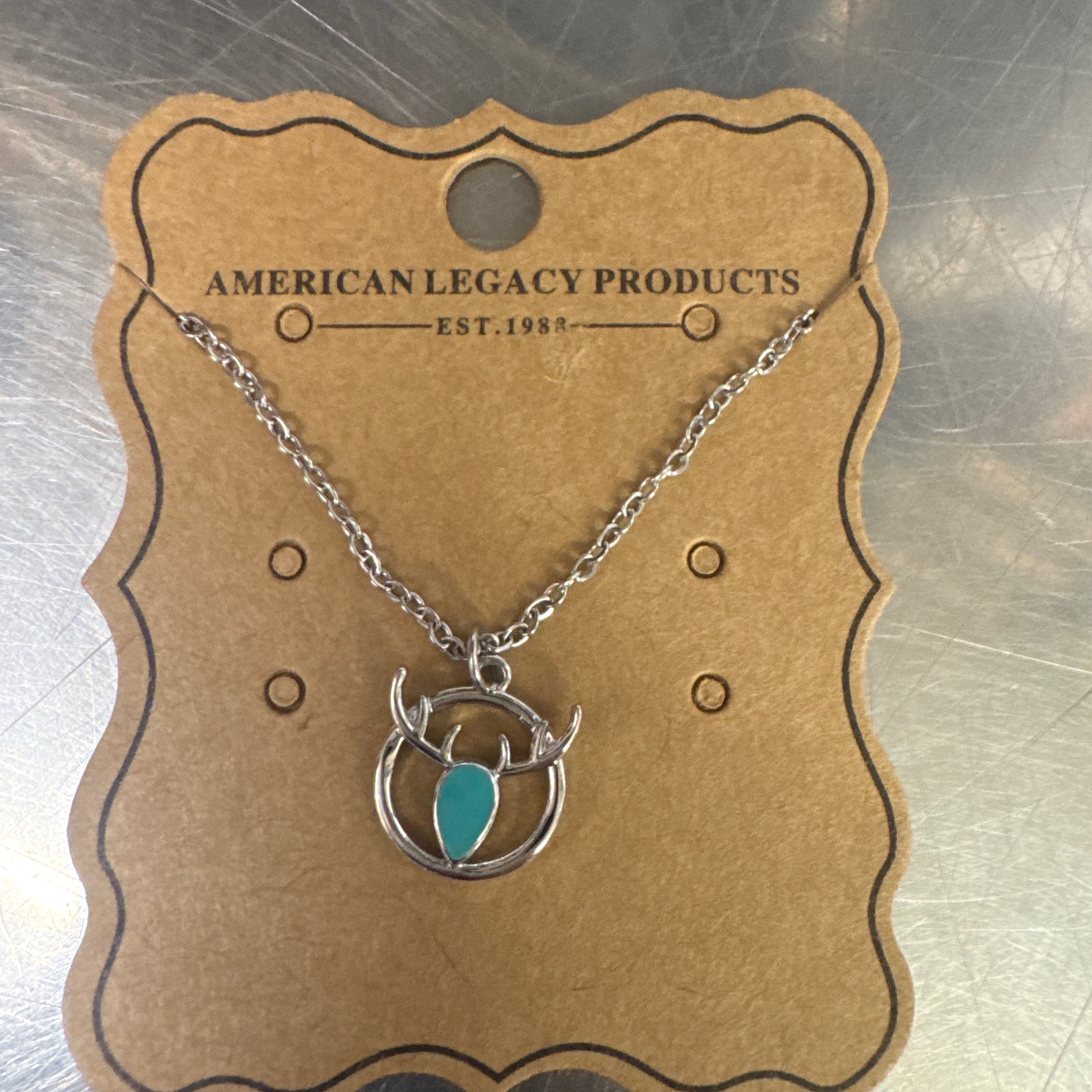 Antler Deer Style 4 Necklace