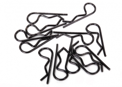 Traxxas Body Clips Black 1834A