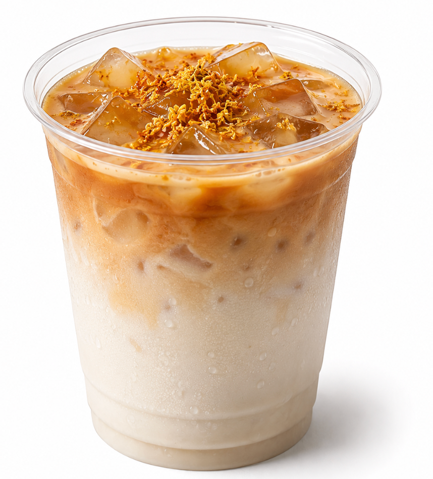 Osmanthus Oatmilk Latte