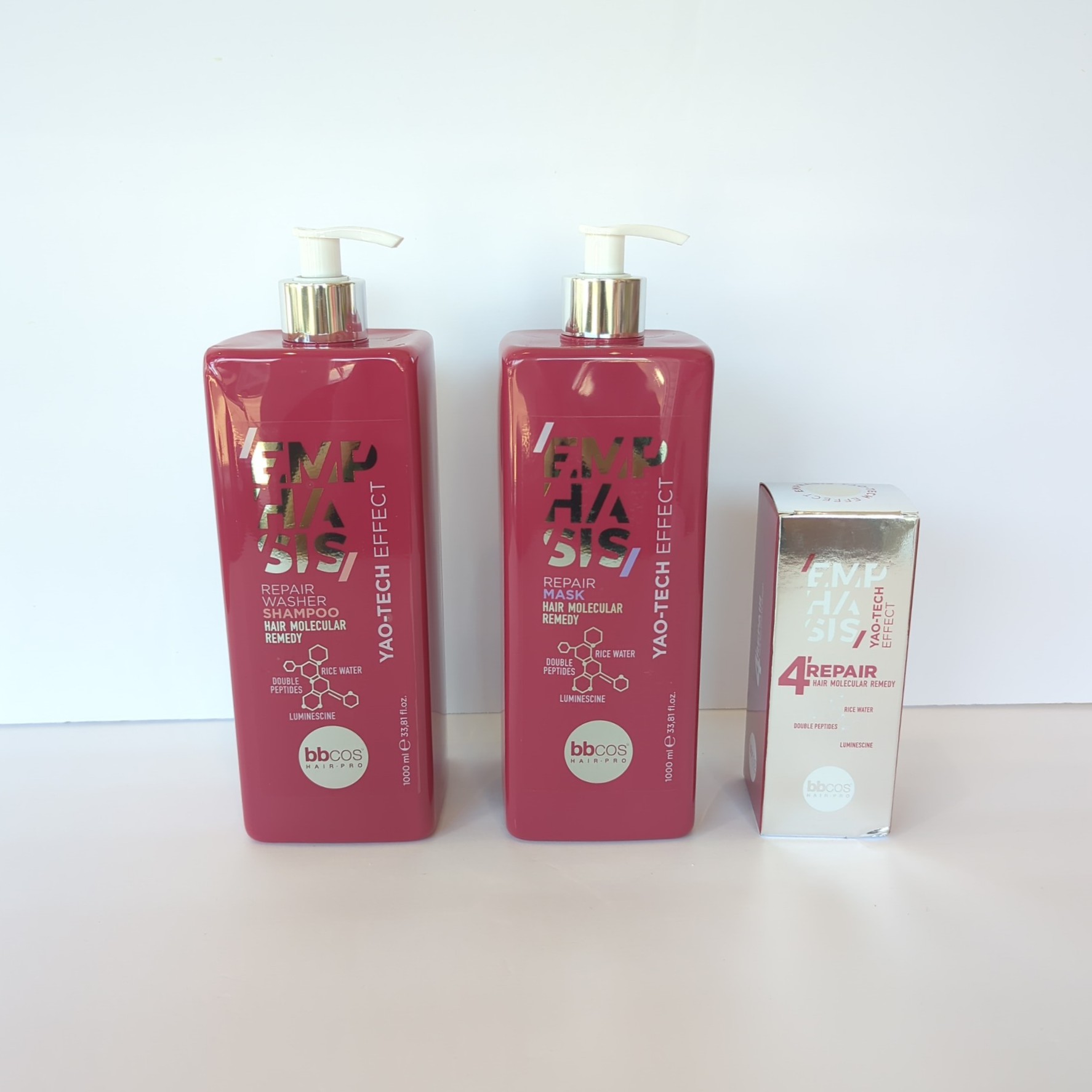 BBCOS Emphasis Yao-Tech Effect Repair Molecular Remedy Kit (3-Piece)