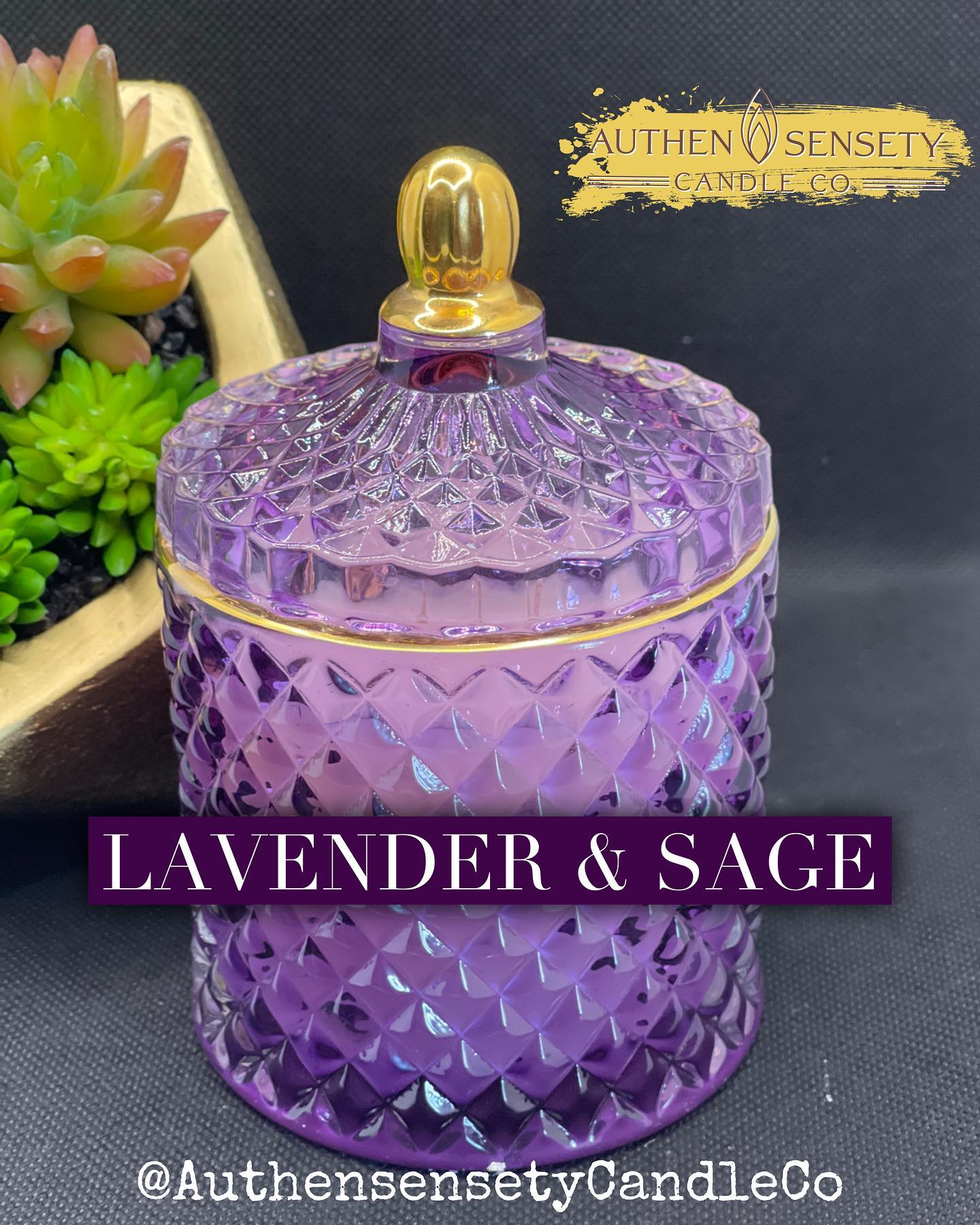 Purple - "Lavender & Honey”