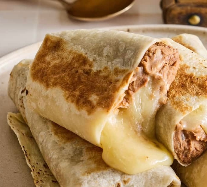 Bean & cheese burrito