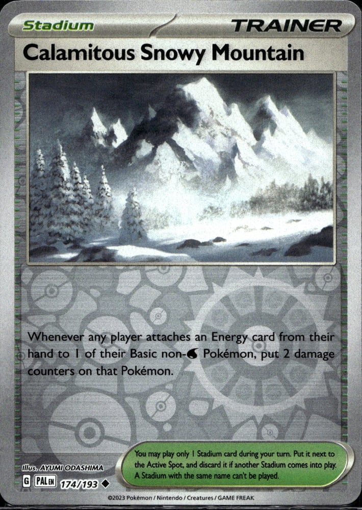 Calamitous Snowy Mountain - SV02 174/193