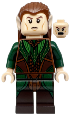 lor080 Mirkwood Elf - Dark Green Outfit