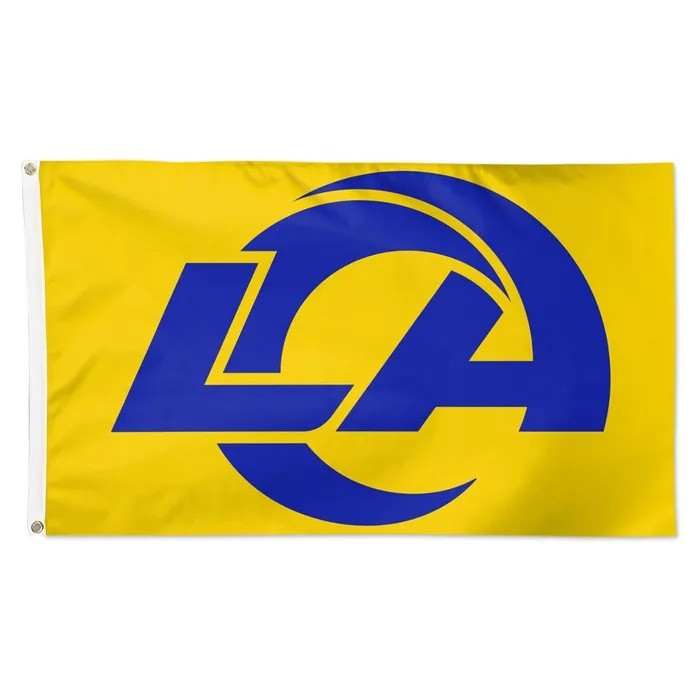 Los Angeles Rams 2026 Deluxe Yellow Flag 3x5'