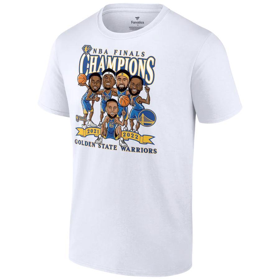 Golden State Warriors Champions Caricature Shirt