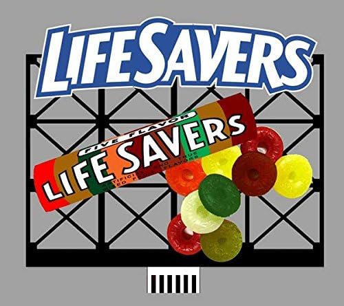 Lifesavers 3D Sign O Scale